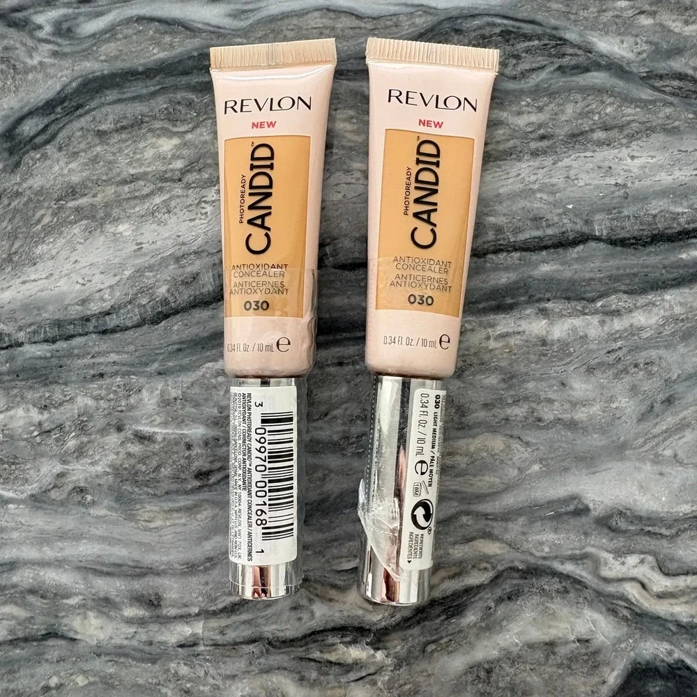 Revlon PhotoReady Candid Antioxidant Concealer 030 Light Medium 2 Pack New